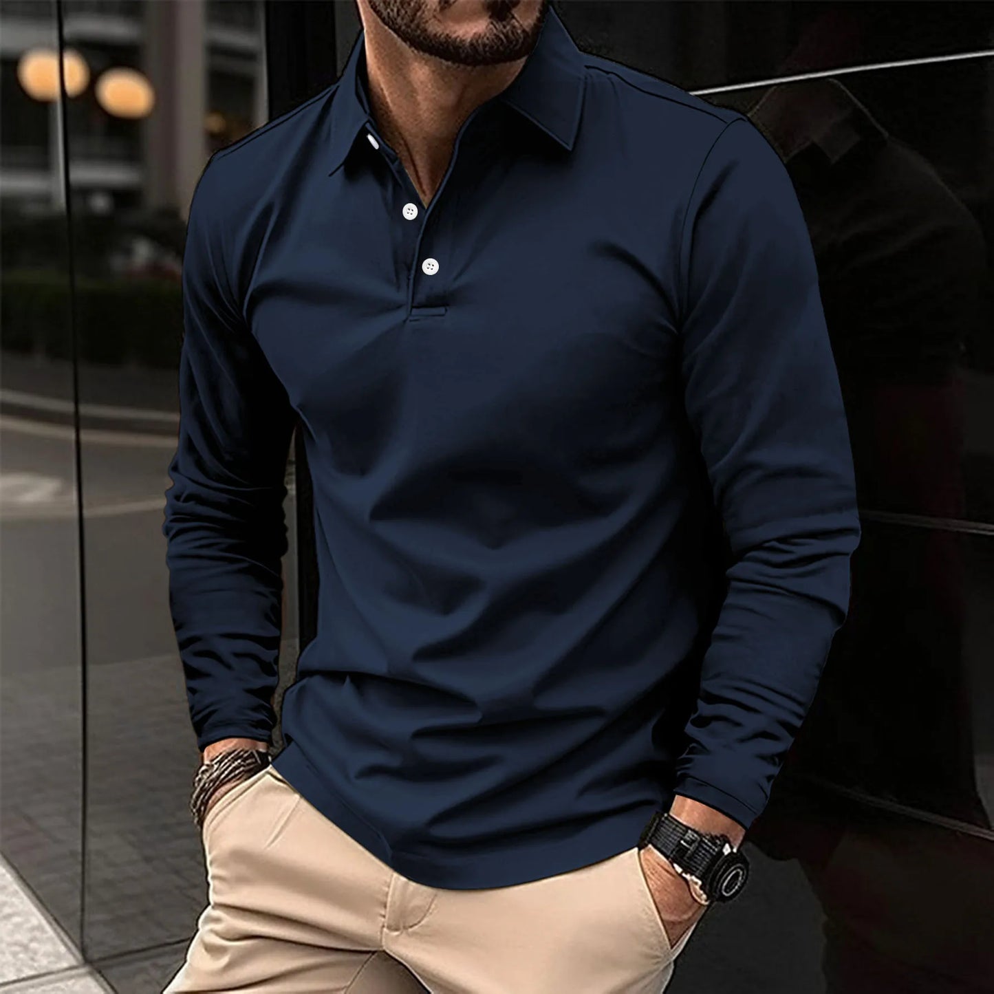 Men's Polo Shirt Classic Short-Sleeve Collared Regular Fit Casual Smart-Casual Everyday Golf Sport Versatile