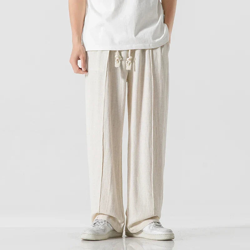 Men's Sweatpants Relaxed Fit Drawstring Elastic Cuff Tapered Casual Sport Loungewear Everyday Streetwear Gunnar