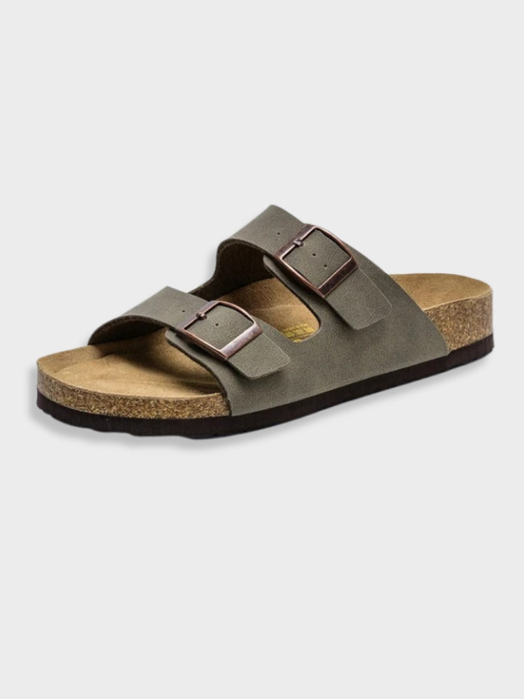 Men's Sandals Adjustable Strap Open-Toe Comfort Footbed Slip-On Casual Beach Pool Everyday Holiday Outdoor Baird