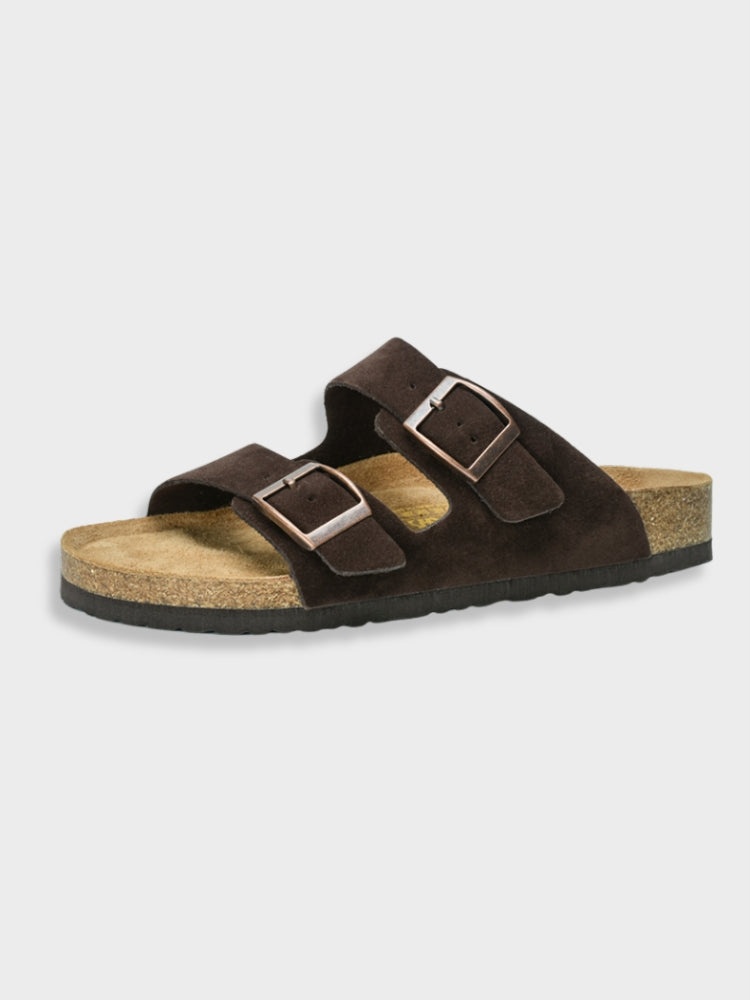 Men's Sandals Adjustable Strap Open-Toe Comfort Footbed Slip-On Casual Beach Pool Everyday Holiday Outdoor Baird