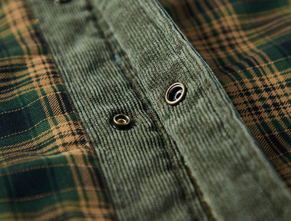 Men's Casual Button-Up Shirt Long Sleeve Collared Relaxed Fit Everyday Wear