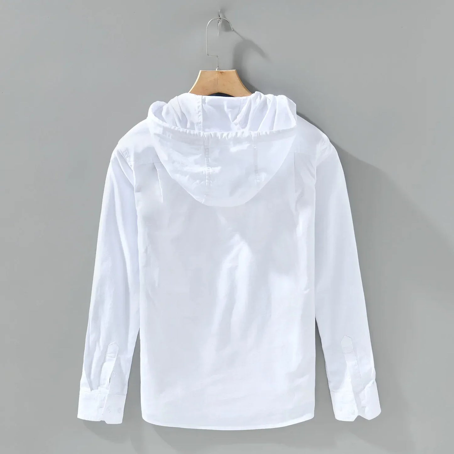 Men's Long-Sleeve Shirt Button-Up Collared Casual Smart-Casual Office Everyday Relaxed Fit Versatile Roland