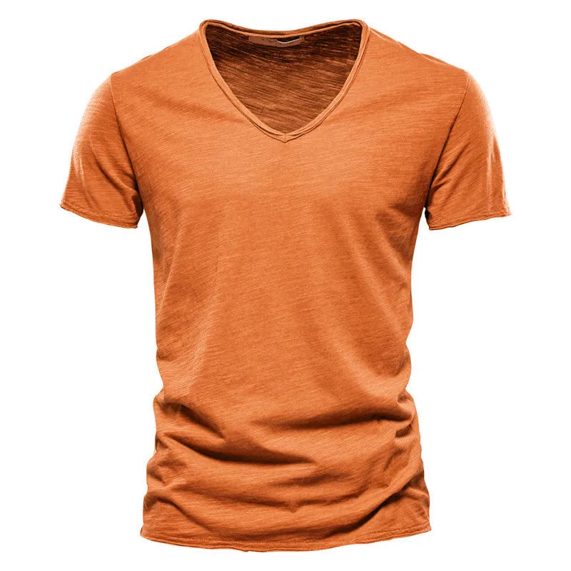 Men's Summer T-Shirt Short-Sleeve Crew Neck Casual Everyday Style
