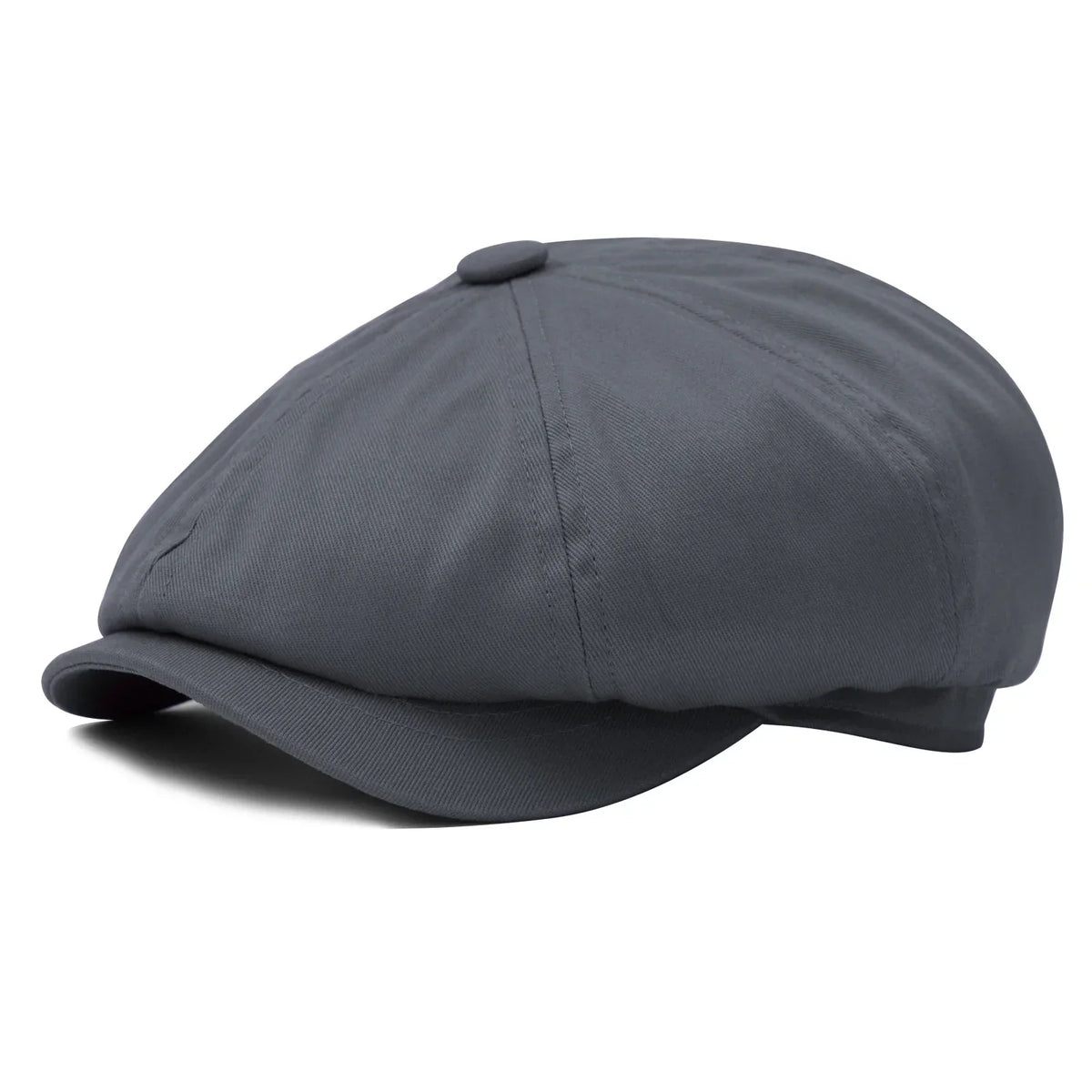 Men's Newsboy Cap Twill 8-Panel Flat Cap Baker Boy Classic Casual Everyday Vintage Outdoor Versatile Alfie