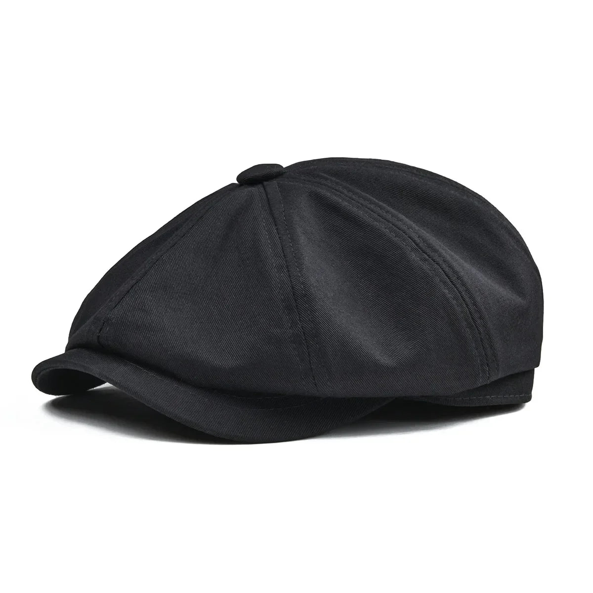 Men's Newsboy Cap Twill 8-Panel Flat Cap Baker Boy Classic Casual Everyday Vintage Outdoor Versatile Alfie