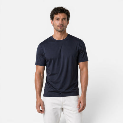 Men's Cool Touch T-Shirt Short-Sleeve Crew Neck Lightweight Breathable Casual Everyday Layering Sport Versatile Kai