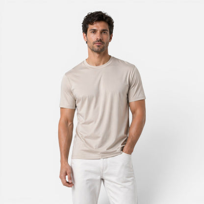 Men's Cool Touch T-Shirt Short-Sleeve Crew Neck Lightweight Breathable Casual Everyday Layering Sport Versatile Kai