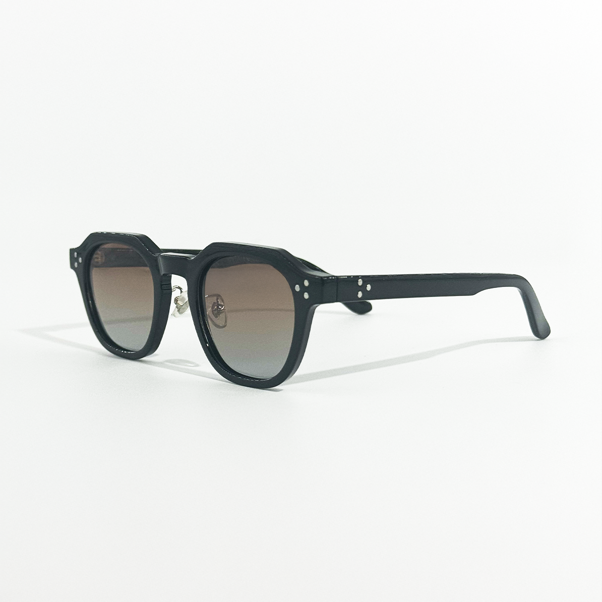 Men's Silver Sunglasses Panto Frame Gradient Lens Metal Retro Fashion Casual Beach Holiday Everyday Jarvis