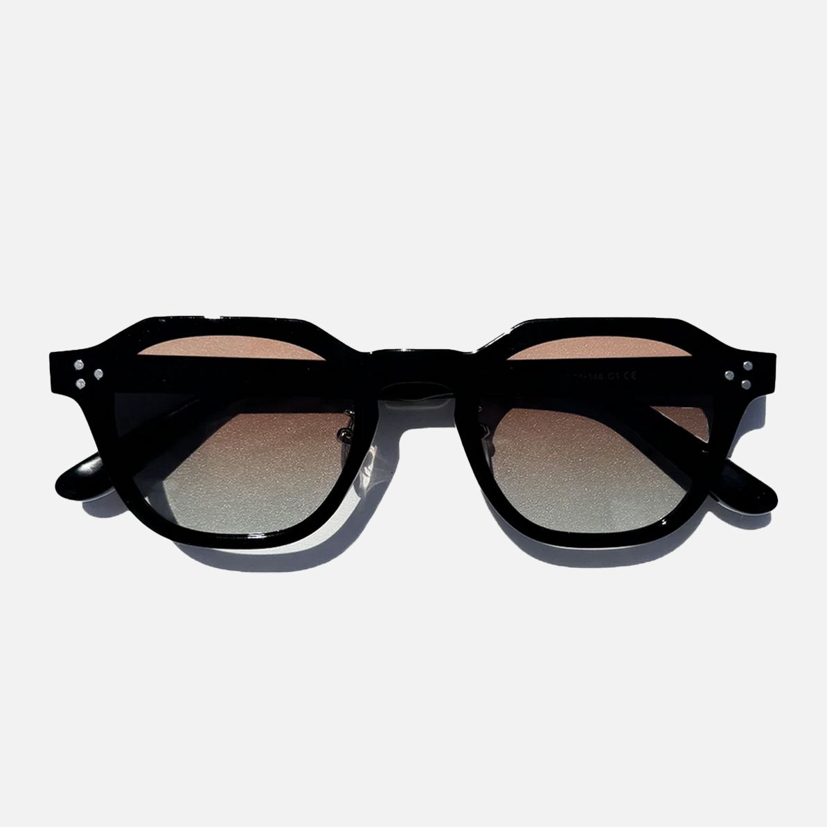 Men's Silver Sunglasses Panto Frame Gradient Lens Metal Retro Fashion Casual Beach Holiday Everyday Jarvis