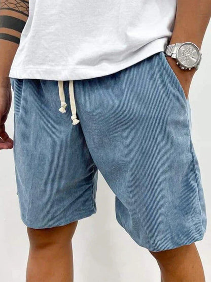 Men's Drawstring Shorts Relaxed Fit Elastic Waist Casual Everyday Beach Holiday Loungewear Lounge Boyd