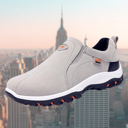 Men's Slip-On Shoes Cushioned Shock-Absorbing Sole Round Toe Casual Everyday Walking Comfort Versatile Thorpe