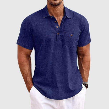 Men's Polo Shirt Short-Sleeve Collared Regular Fit Casual Smart-Casual Everyday Golf Sport Versatile Casper