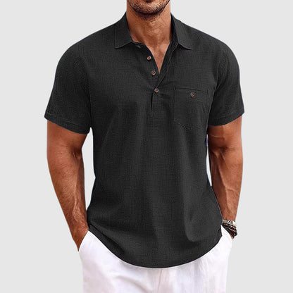 Men's Polo Shirt Short-Sleeve Collared Regular Fit Casual Smart-Casual Everyday Golf Sport Versatile Casper
