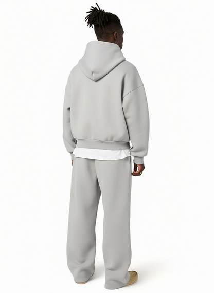 Men's Sports Suit Set Two-Piece Hoodie & Trousers Tracksuit Straight Fit Casual Sport Loungewear Everyday Slade