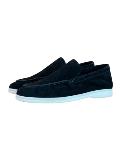 Men's Suede Loafers Slip-On Casual Versatile Everyday Footwear