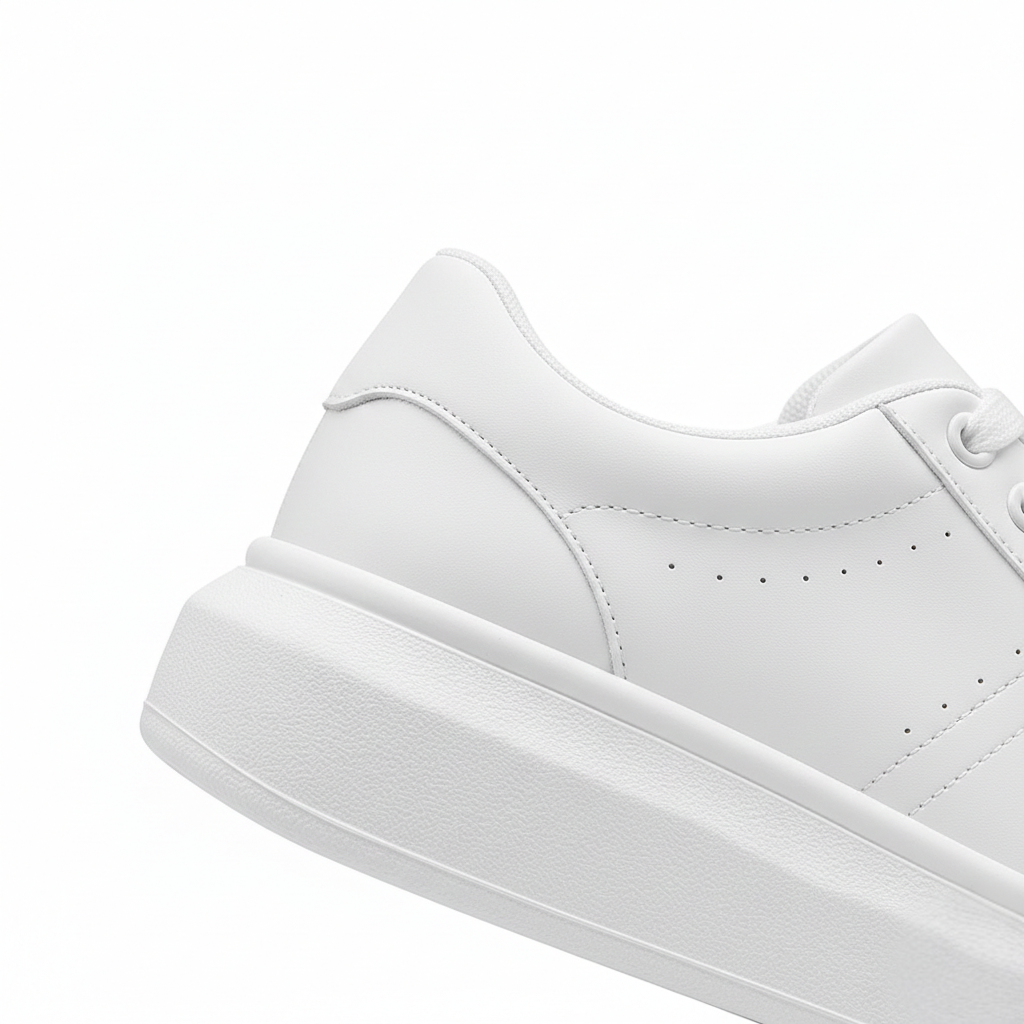 Men's Platform Sneakers Low-Top Lace-Up Trainers Chunky Sole Casual Everyday Walking Streetwear Versatile Rex