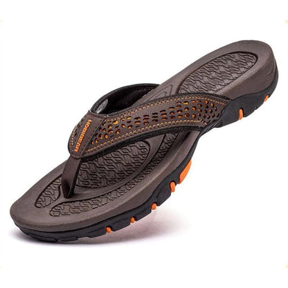 Men's Slippers Slip-On Cushioned Supportive Sole Indoor Outdoor Home Casual Everyday Comfort Soft Halstead