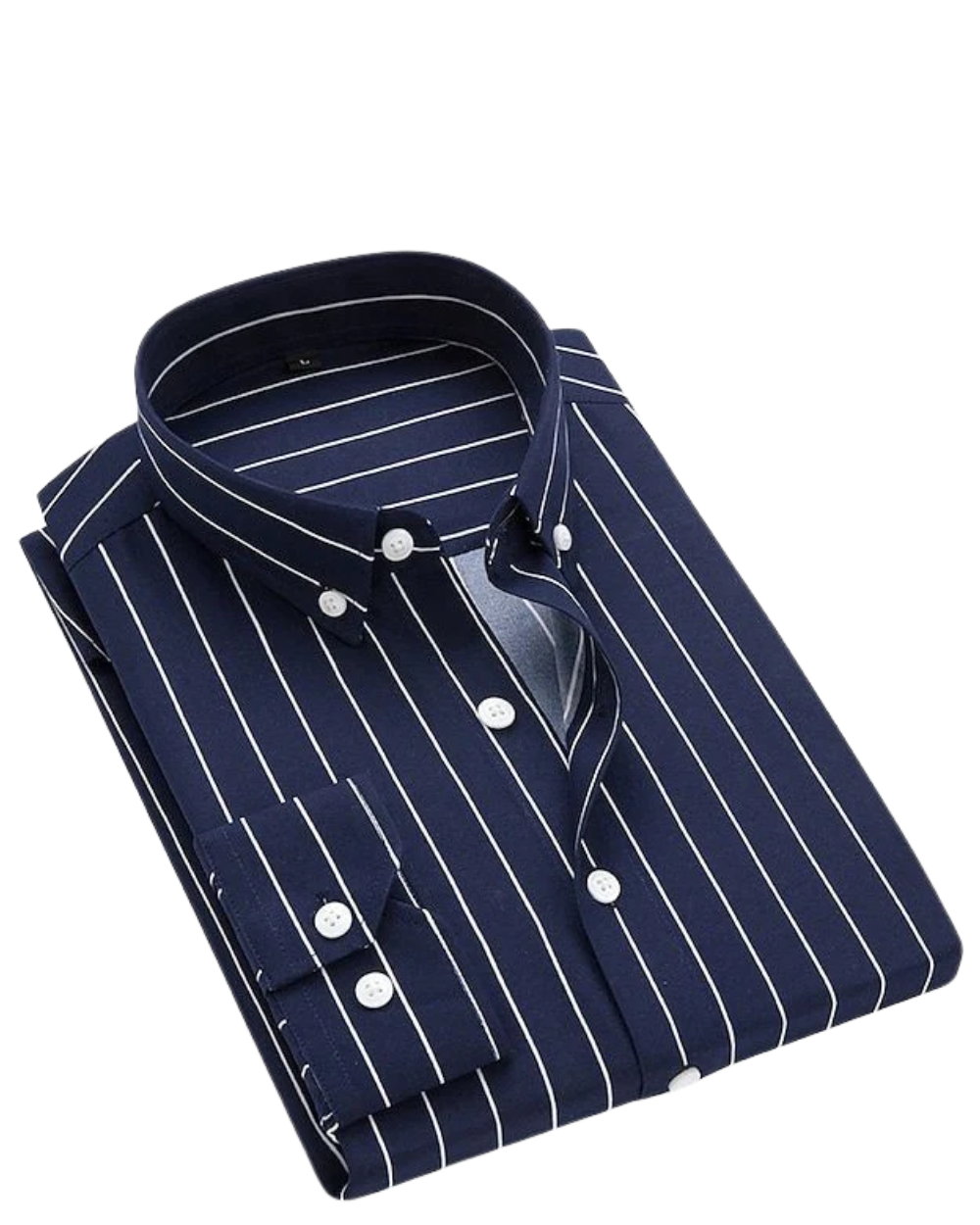 Men's Striped Shirt Short-Sleeve Button-Up Collared Casual Holiday Beach Smart-Casual Relaxed Everyday Devlin
