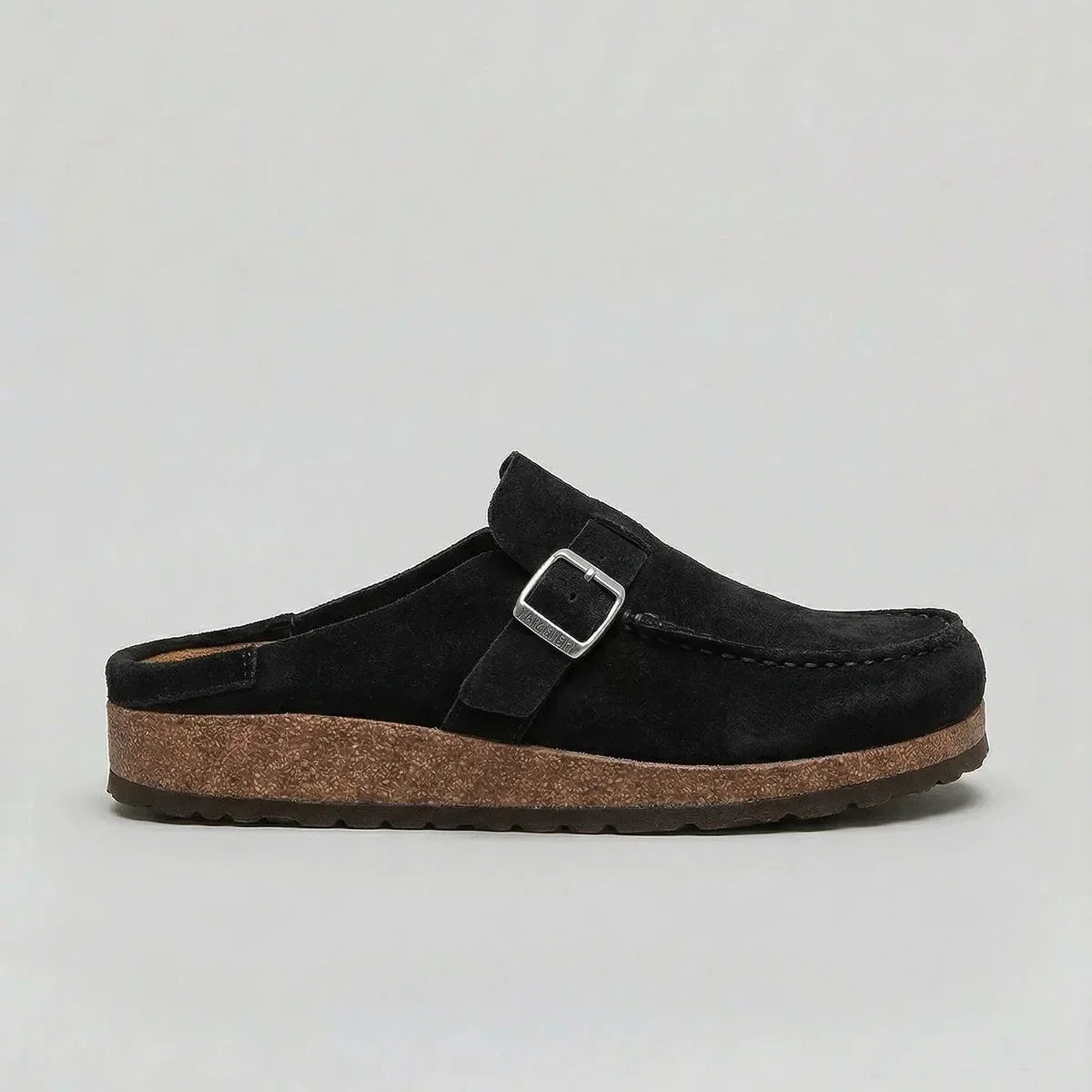 Men's Unisex Clogs Suede Look Adjustable Buckle Casual Everyday Footwear