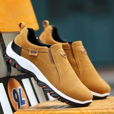 Men's Black Shoes Casual Sneakers Low-Top Lace-Up Trainers Everyday Smart-Casual Walking Versatile Corbin