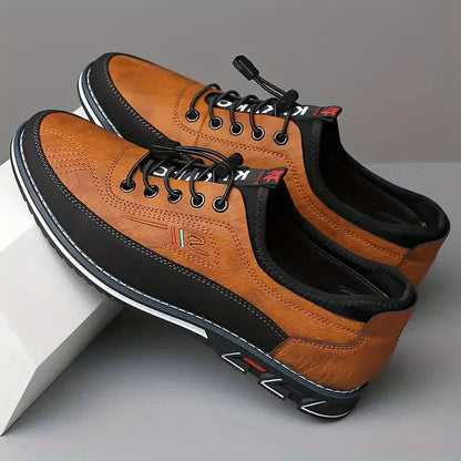 Men's Oxford Shoes Classic Design Lace-Up Formal Stylish Everyday Wear