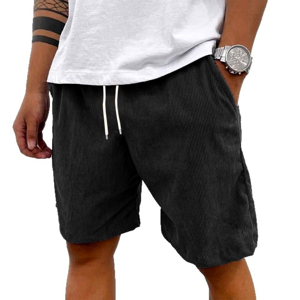 Men's Relaxed Fit Shorts Drawstring Elastic Waist Casual Everyday Beach Holiday Loungewear Chino Comfort Versatile Renner