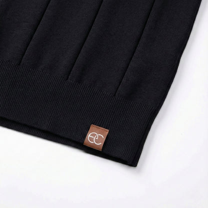 Men's Quarter-Zip Polo Shirt Short-Sleeve Collared Ribbed Casual Smart-Casual Everyday Golf Sport Regular Fit Weller