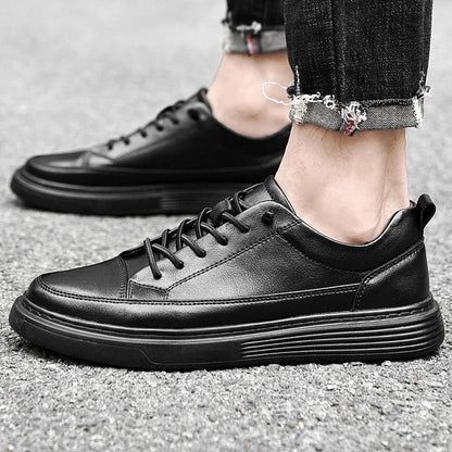 Men's Casual Low Top Sneakers Lace-Up Minimalist Everyday Style