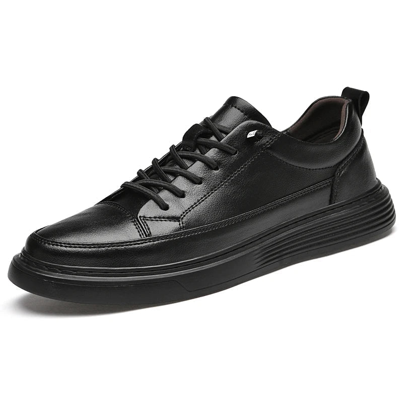 Men's Casual Low Top Sneakers Lace-Up Minimalist Everyday Style