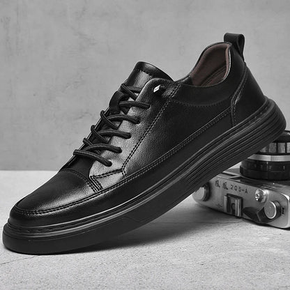 Men's Casual Low Top Sneakers Lace-Up Minimalist Everyday Style