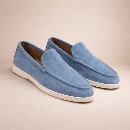Men's Slip-On Loafers Casual Round Toe Moccasin Smart-Casual Office Everyday Leather Look Versatile Sloan