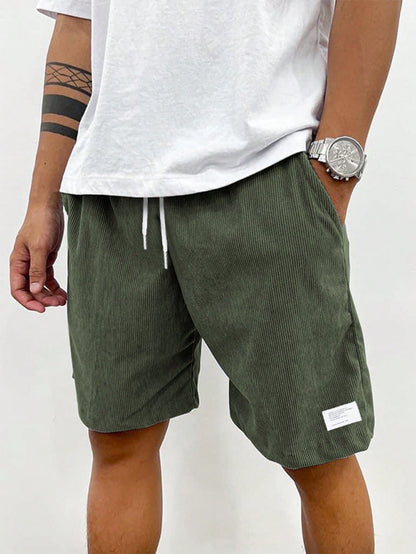 Men's Drawstring Shorts Relaxed Fit Elastic Waist Casual Everyday Beach Holiday Loungewear Lounge Boyd