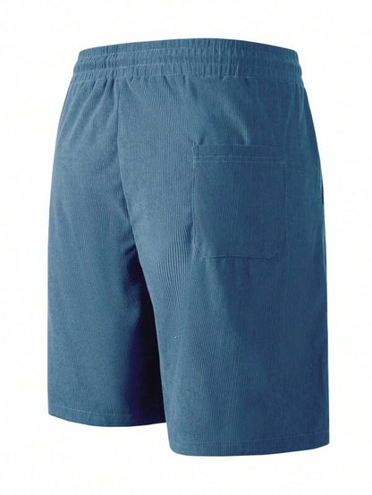 Men's Drawstring Shorts Relaxed Fit Elastic Waist Casual Everyday Beach Holiday Loungewear Lounge Boyd