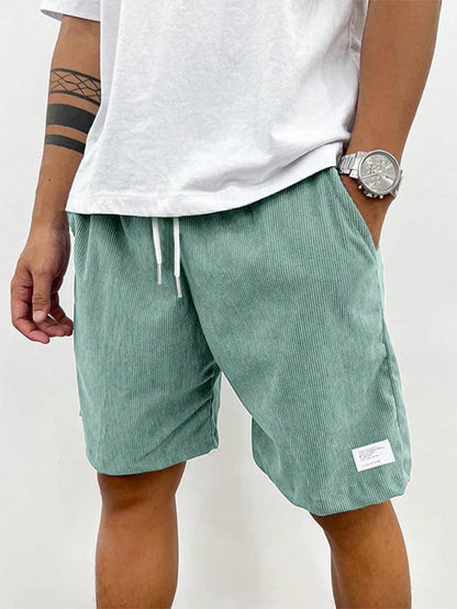 Men's Drawstring Shorts Relaxed Fit Elastic Waist Casual Everyday Beach Holiday Loungewear Lounge Boyd