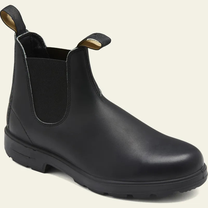 Men's Stylish Chelsea Boots Elastic Side Panels Easy Slip-On Casual Wear