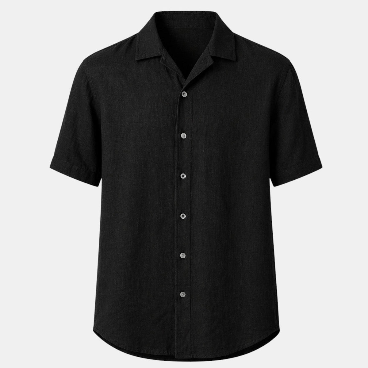 Men's Short-Sleeve Shirt Button-Up Collared Casual Holiday Beach Smart-Casual Relaxed Fit Everyday Crawford