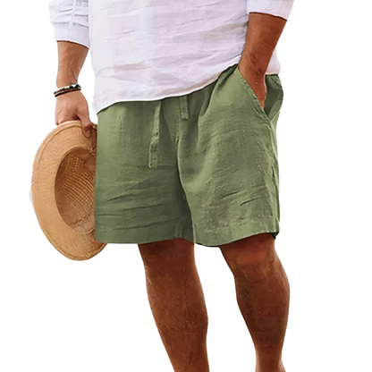Men's Casual Summer Shorts Relaxed Fit Drawstring Elastic Waist Everyday Holiday Beach Loungewear Smart-Casual Warm Weather