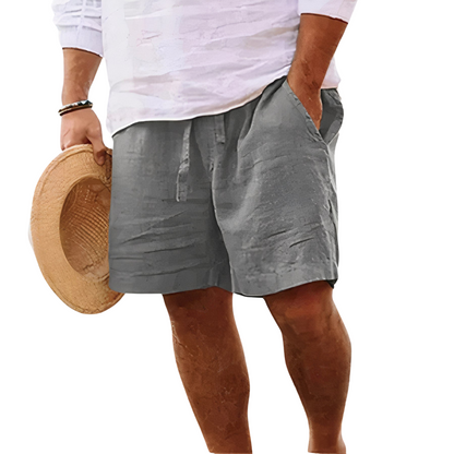 Men's Casual Summer Shorts Relaxed Fit Drawstring Elastic Waist Everyday Holiday Beach Loungewear Smart-Casual Warm Weather