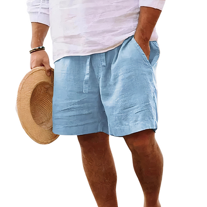 Men's Casual Summer Shorts Relaxed Fit Drawstring Elastic Waist Everyday Holiday Beach Loungewear Smart-Casual Warm Weather