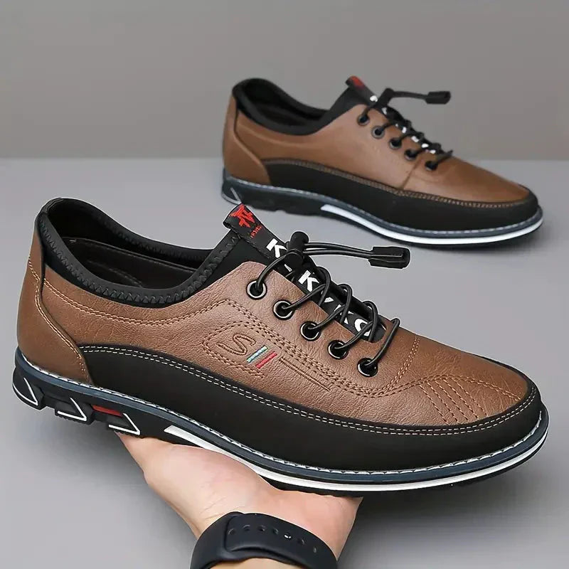 Men's Oxford Shoes Classic Design Lace-Up Formal Stylish Everyday Wear