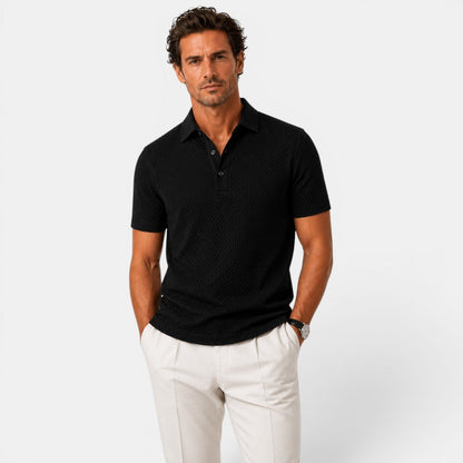 Men's Polo Shirt Classic Short-Sleeve Collared Regular Fit Casual Smart-Casual Everyday Golf Sport Bishop