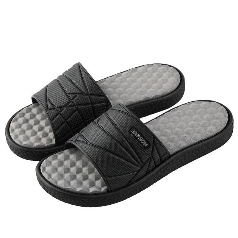 Men's Slippers Slip-On Cushioned Supportive Sole Indoor Outdoor Home Casual Everyday Comfort Soft Halstead