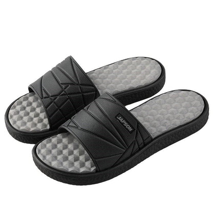 Men's Slippers Slip-On Cushioned Supportive Sole Indoor Outdoor Home Casual Everyday Comfort Soft Halstead