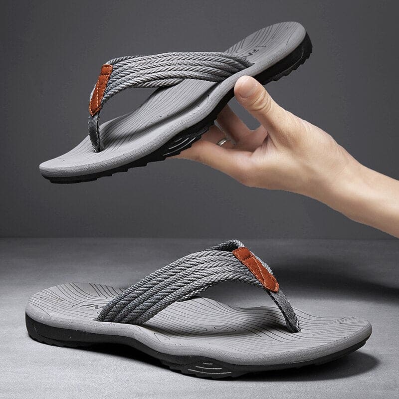 Men's Slippers Slip-On Cushioned Supportive Sole Indoor Outdoor Home Casual Everyday Comfort Soft Halstead