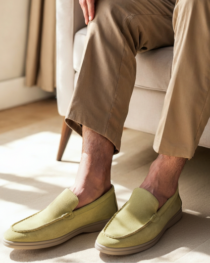 Men's Loafers Slip-On Round Toe Moccasin Classic Timeless Smart-Casual Office Formal Casual Everyday Leather Look Grenville