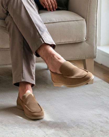 Men's Loafers Slip-On Round Toe Moccasin Classic Timeless Smart-Casual Office Formal Casual Everyday Leather Look Grenville