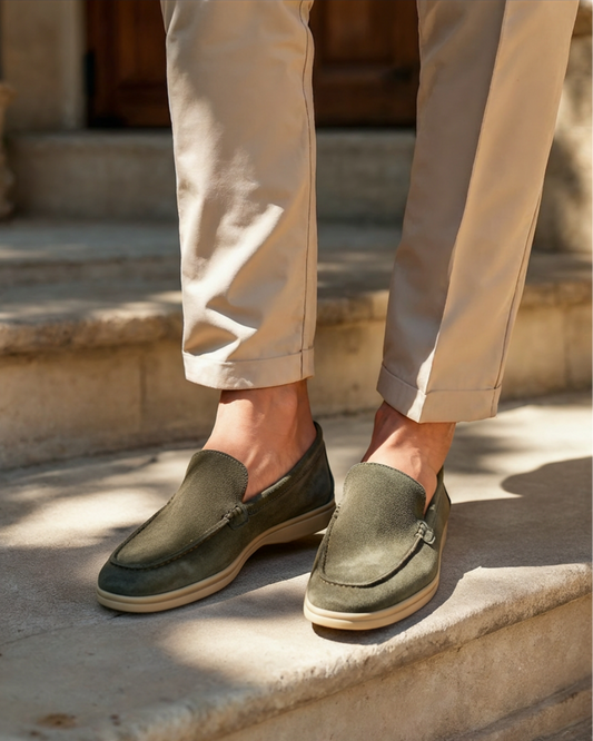 Men's Loafers Slip-On Round Toe Moccasin Classic Timeless Smart-Casual Office Formal Casual Everyday Leather Look Grenville