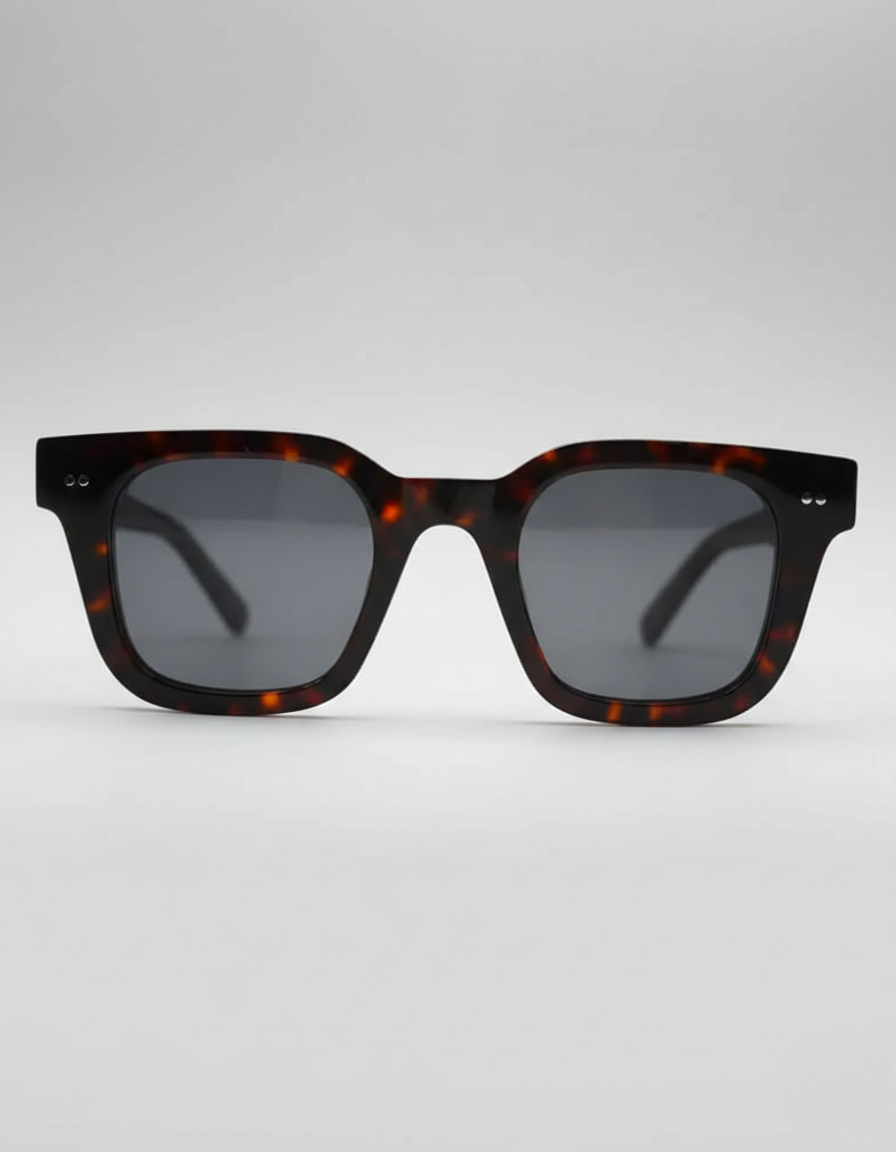 Men's Square Sunglasses Tinted Lens Full-Rim Retro Fashion Casual Beach Holiday Everyday Driving Bramwell