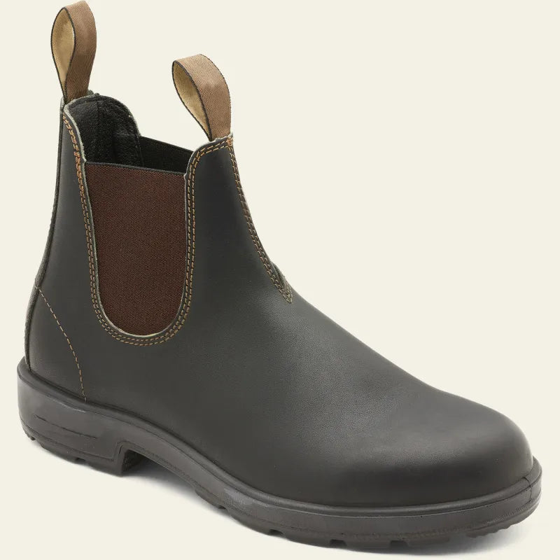 Men's Stylish Chelsea Boots Elastic Side Panels Easy Slip-On Casual Wear