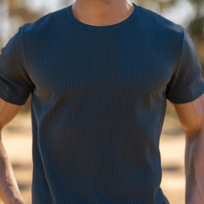 Men's Tee Short-Sleeve Crew Neck Elegant Casual Everyday Layering Smart-Casual Soft Versatile Basic Rune